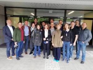 vlnr: Dir. Klemens Voit, Markus Stefani, Richard Pschorr, Sandra Huber, Christian Zenz, Juliane Thurnher, Gerald  Endres, Claudia Alge-Priglinger, Günther Bitschnau, Hubert Diem, Christina Walker (Zoppel), Siegmund Motter, Barbara Allgäuer-Wörter, Johann Tieber, Harald Sperger, Christian Angerer
